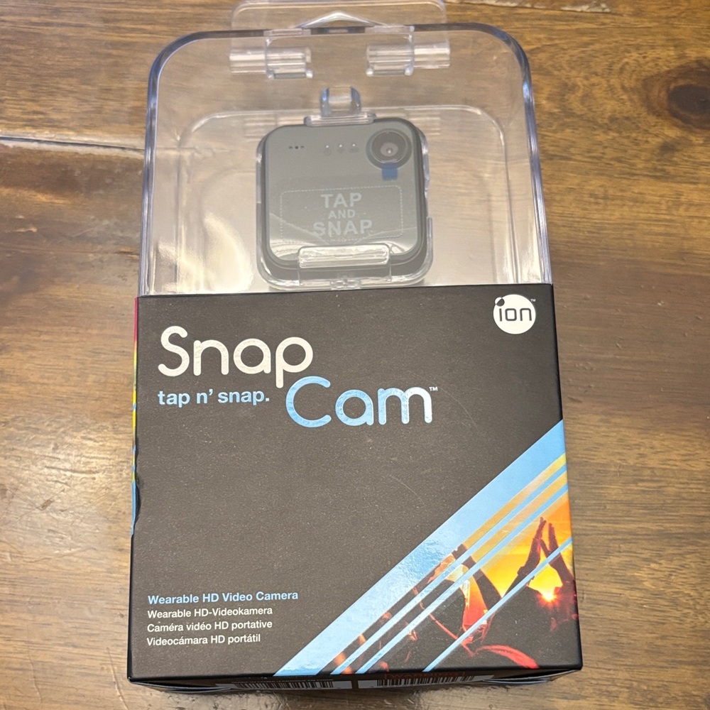 New! iON SnapCam Wearable HD Video Camera
